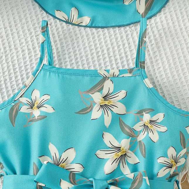 Saia feminina com terno de chapéu, estilo europeu e americano, estilo natalício, conjunto de elegância casual, nova moda, verão