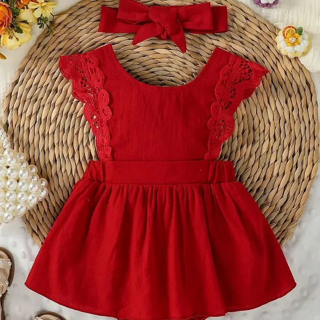 Vestido de algodão macio sem mangas para crianças, vestido sólido para bebês, férias japonesas e coreanas, nova moda