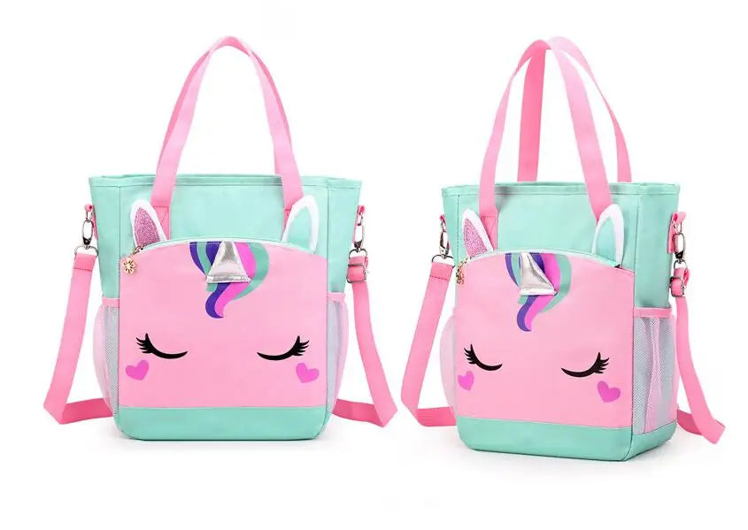 Saco do trole da escola para meninas saco do trole da escola para crianças com saco de almoço mochila de rolamento sacos de escola