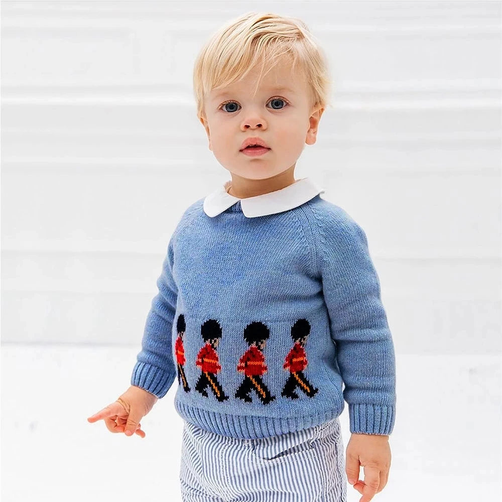 Cardigan de malha infantil, suéter, casaco para meninos recém-nascidos, outwear infantil, roupas para crianças, primavera e outono