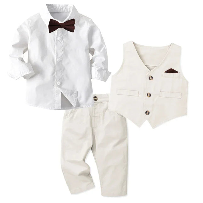 Roupas de Casamento, Primavera, Outono, 1 Ano, 2 Anos, 3 Anos, 4 Anos, 5 Anos, 6 Anos, Roupa de Cavalheiro Bebés Meninos, Ternos Infantis, Trajes de Festa Infantil, Roupas de Casamento, 7 anos crianças