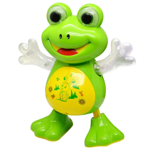 YIJUN-Brinquedos Eletrônicos Dancing Frog Pet, Boneca Robô, Música Leve, Brinquedos Interativos Universais, Presentes de Aniversário Infantil, Novo