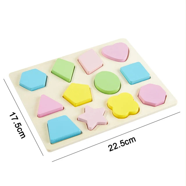 Montessori brinquedos de madeira para crianças, blocos coloridos Macaron, aprendendo brinquedo, música do bebê chocalhos, gráfico, quente