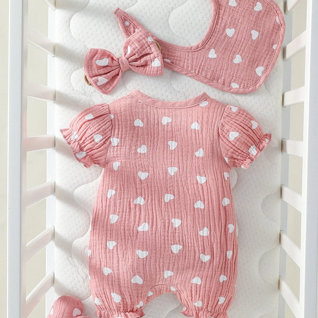 Kit 4 Peças  Baby Girl Summer