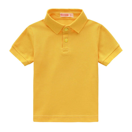 Camiseta de manga curta infantil monocromática de 10 cores, roupas de algodão, tops para meninos e meninas, bebê, crianças, alta qualidade, verão de 2 a 9 anos