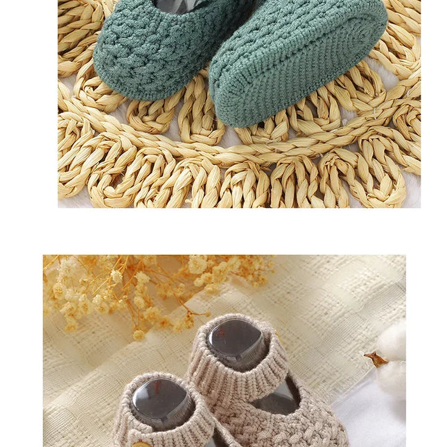 Botinhas de Malha Super Macias para Bebês - Elegância e Conforto