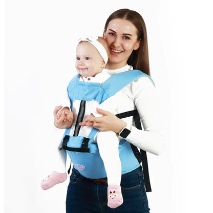 Ergonômico portador de bebê mochila infantil hipseat transportadora frente enfrentando ergonômico canguru envoltório do bebê sling mochila de viagem