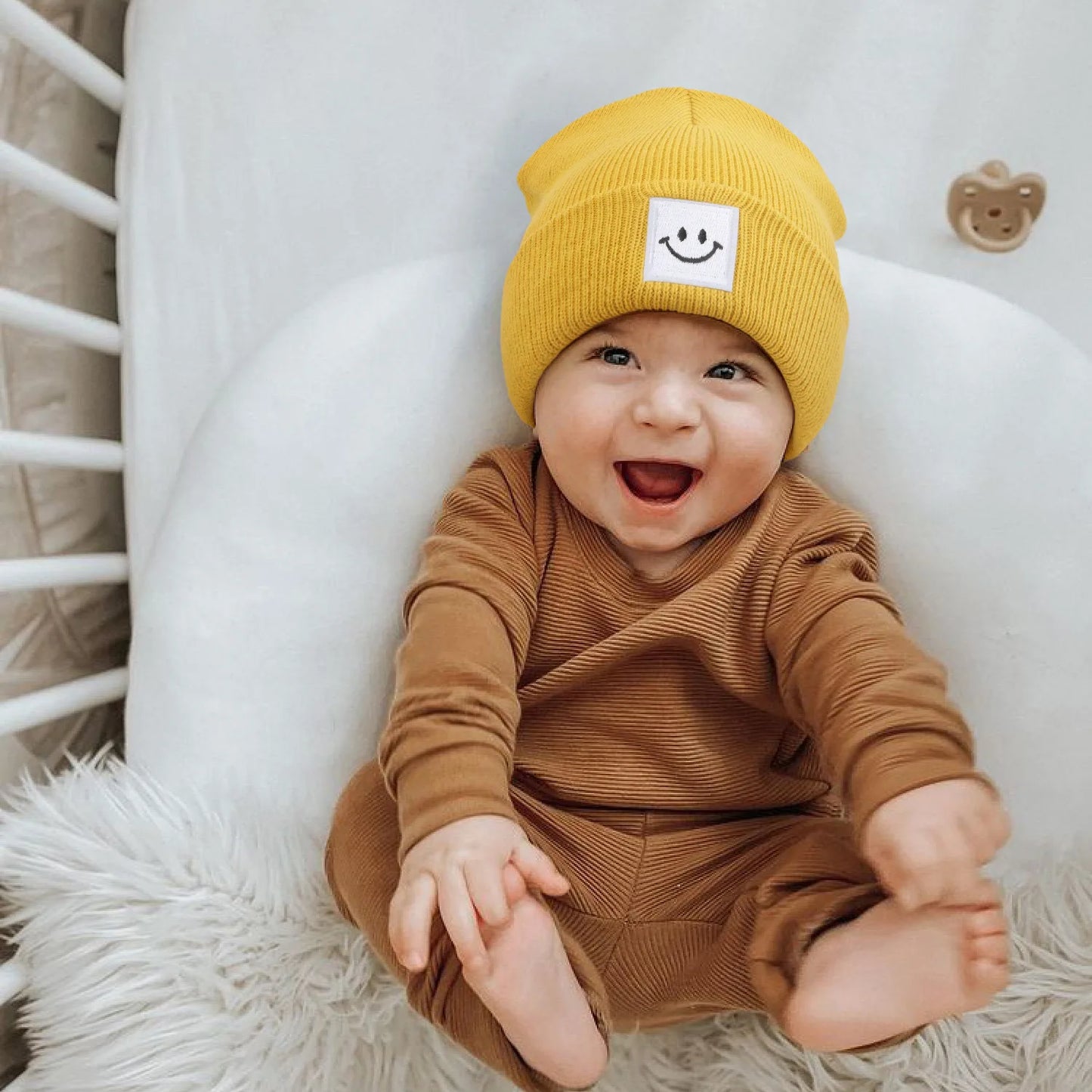 Crianças outono inverno chapéus para o bebê recém-nascido crochet gorro criança menino menina boné fotografia adereços crianças acessórios mais quentes material