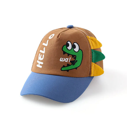 Boné Infantil  com Dinossauro – Ajustável e Proteção Solar 🦖🧢