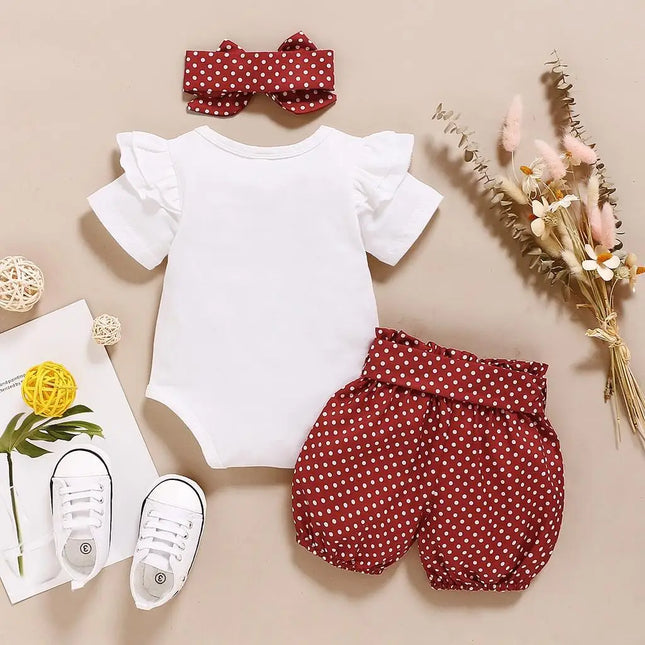 Kit 3 Peças Baby Dots