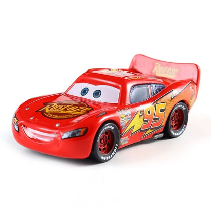 Disney Pixar Cars and Trucks Toy Set para Crianças, O Rei Cruz, Relâmpago McQueen, Mike, Tio 1:43, Modelo fundido, Presente