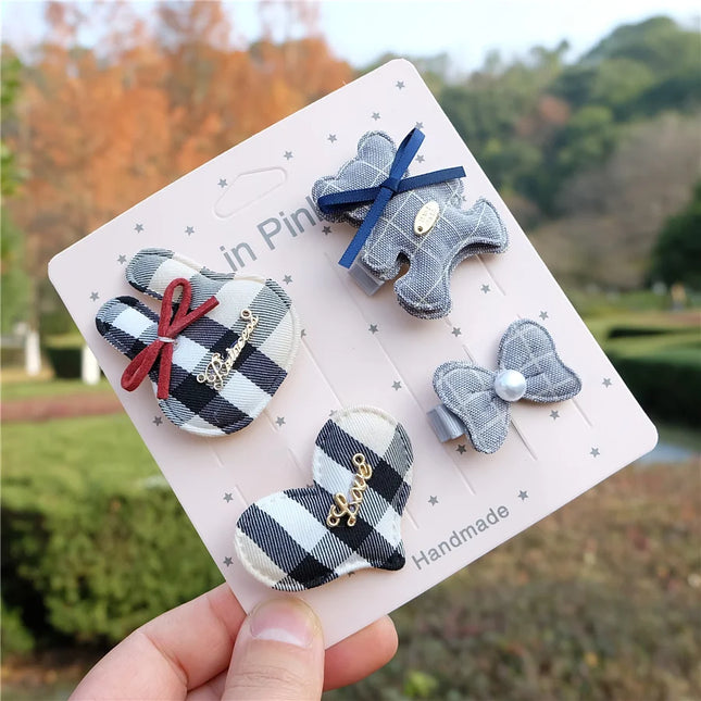 Kit Presilhas Infantis – Laços, Coroa e Animais Fofos para Meninas 🎀👑
