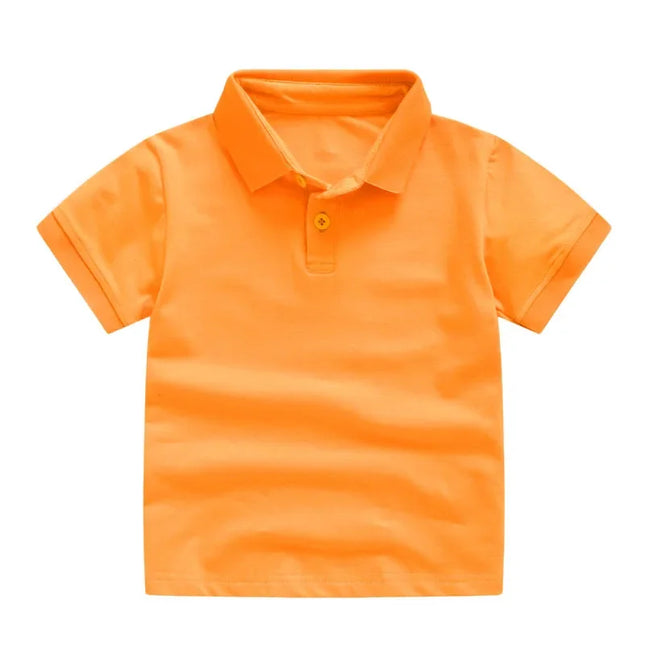 Camiseta de manga curta infantil monocromática de 10 cores, roupas de algodão, tops para meninos e meninas, bebê, crianças, alta qualidade, verão de 2 a 9 anos