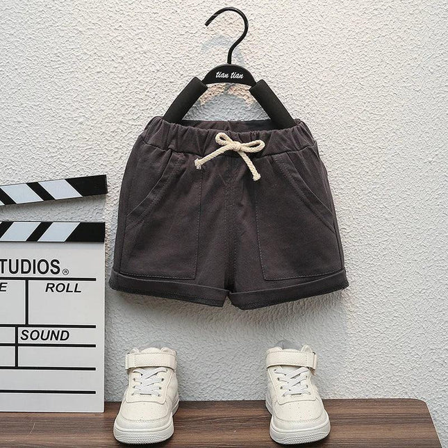 Baby Boys Cotton Letter Printing T-shirt e Tooling Shorts Set, roupas infantis, agasalho infantil, roupas da moda, verão, novo, 2pcs