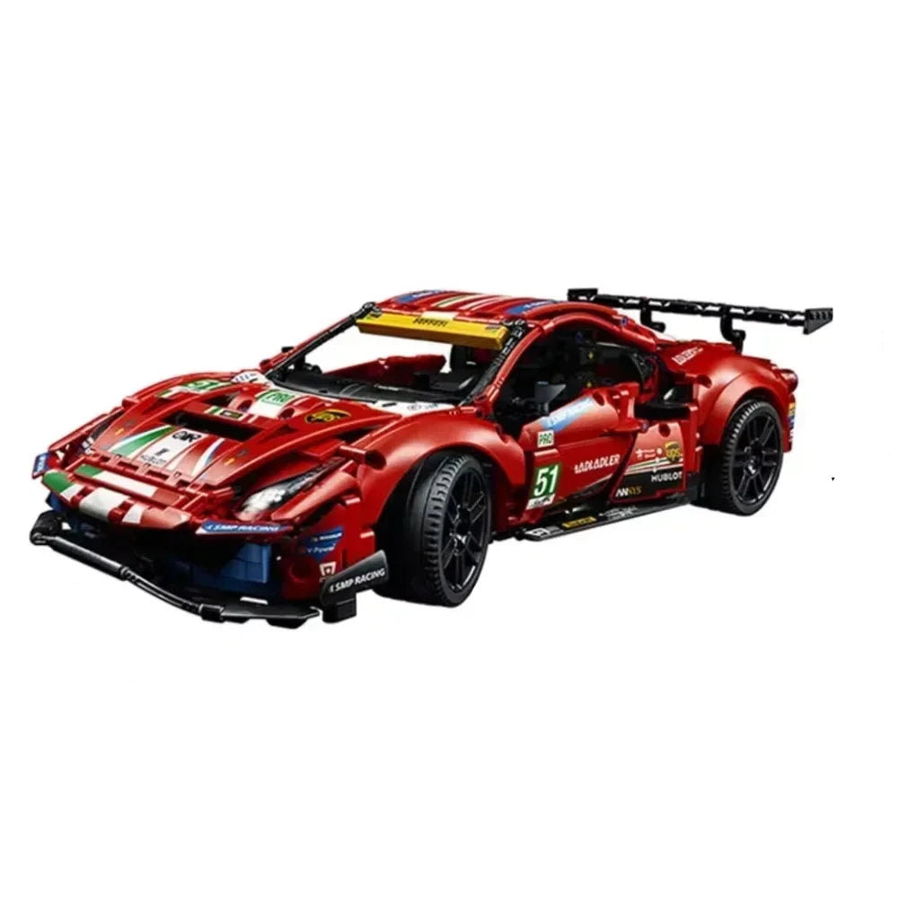 488 tijolos gte 42125 série técnica 1648 pçs supercar blocos de construção esportes carro corrida veículo modelo montagem criança adulto brinquedo presente