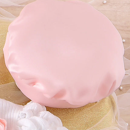 3 pçs outono novo estilo para meninas de 0-3 anos confortável doce manga bolha topo + saia plissada rosa + chapéu conjunto