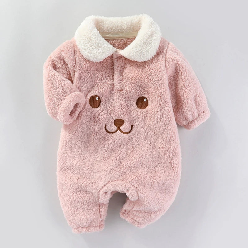 Bodysuit dos desenhos animados do bebê recém-nascido, macacão infantil, macacão macio, roupas fofas, menina, primavera, outono, 0 a 12 meses, novo