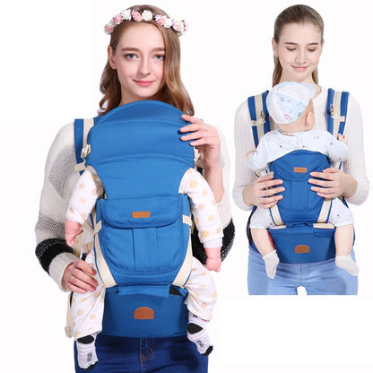 Ergonômico canguru bebê portador com frente enfrentando, envoltório Sling, mochila de viagem, infantil Hipseat, recém-nascido