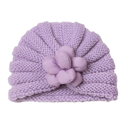 Chapéu de malha para bebê recém-nascido Chapéus infantis turbante para criança, chapéus para meninas e meninos, boné de malha, acessórios infantis, inverno