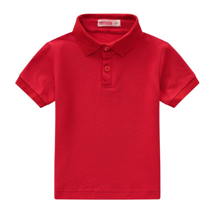 Camiseta de manga curta infantil monocromática de 10 cores, roupas de algodão, tops para meninos e meninas, bebê, crianças, alta qualidade, verão de 2 a 9 anos