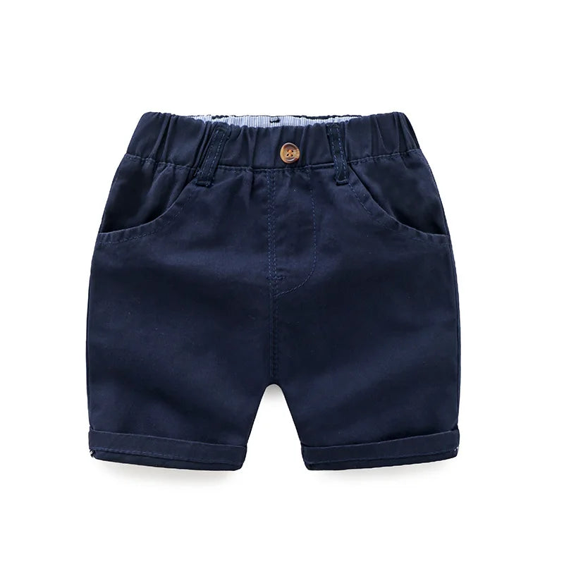 Crianças Britches Slik Algodão Verão Calças Do Bebê Moda Esportes Mid-Short Calças 1 2 3 4 5 6 Anos Crianças Capris Roupas Strides