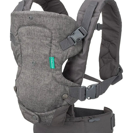 Portador de bebê ergonômico com assento de quadril e apoio lombar, Multi-posições dianteiras e traseiras, Recém-nascido para criança