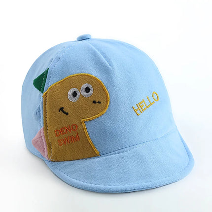 Boné Infantil  com Dinossauro – Ajustável e Proteção Solar 🦖🧢