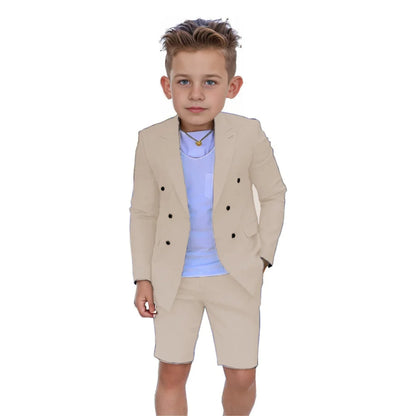 Terno Infantil Slim Fit - Elegância para Festas de Verão