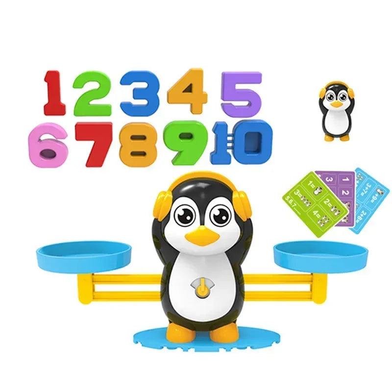 Montessori matemática brinquedo macaco equilíbrio bebê montessori jogos educativos número brinquedo educacional aprendizagem brinquedos material de ensino