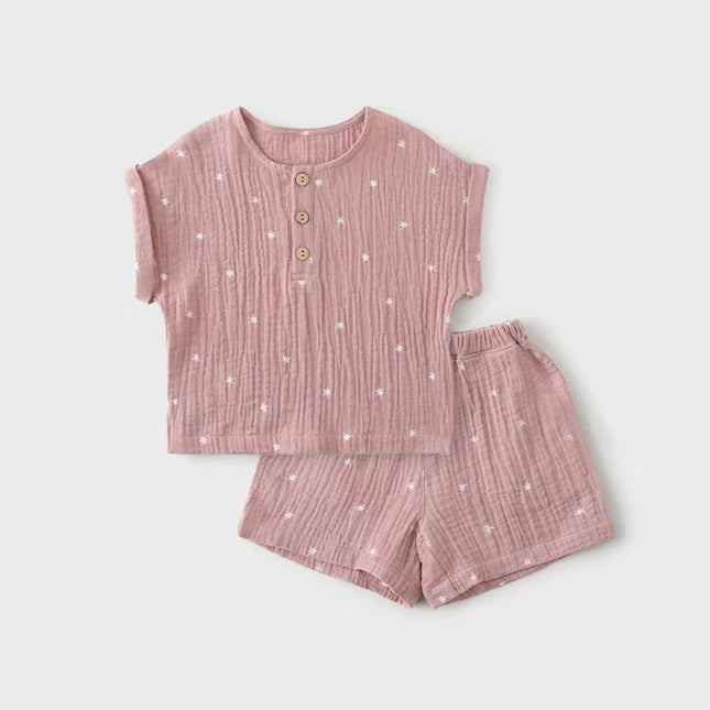Conjunto Infantil em Algodão Orgânico