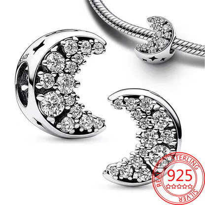 S925 Sterling Silver Baby Chupeta Pingente, Dangle Charm Fit Pulseira, colares bonitos das crianças, acessórios de jóias