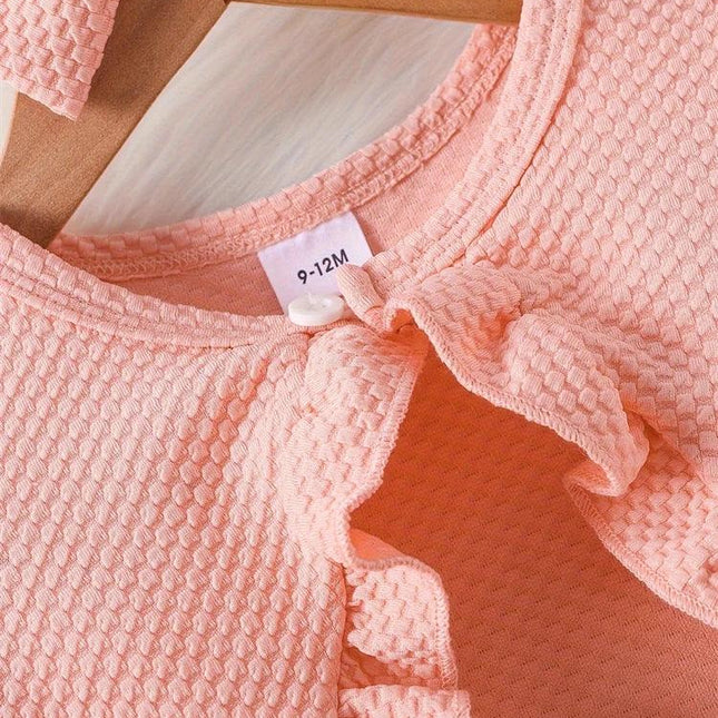 Vestido de renda sem mangas para menina recém-nascida, top curto, com design de flores, cintura, para o verão, para bebê, 2019