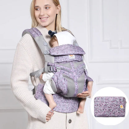 Breeze Omni Multifunction Baby Carrier, Respirável Mochila Infantil, Kid Carriage, Criança Sling Wrap, Suspensórios, 360