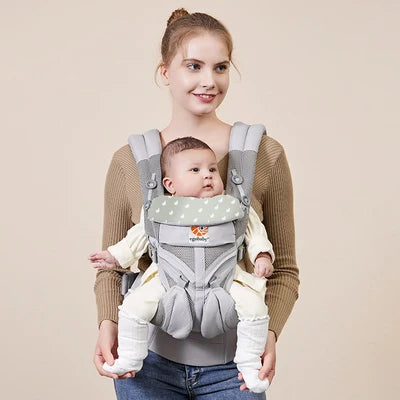 Breeze Omni Multifunction Baby Carrier, Respirável Mochila Infantil, Kid Carriage, Criança Sling Wrap, Suspensórios, 360