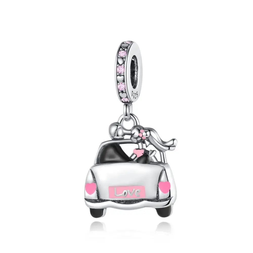 S925 Sterling Silver Baby Chupeta Pingente, Dangle Charm Fit Pulseira, colares bonitos das crianças, acessórios de jóias