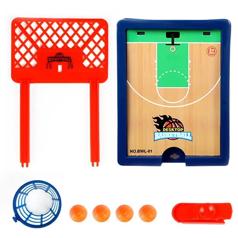 Mini mesa de trabalho jogo tabuleiro basquete hoop dedo máquina tiro festa tabela interativo esporte 2 jogadores jogos bola brinquedos para crianças