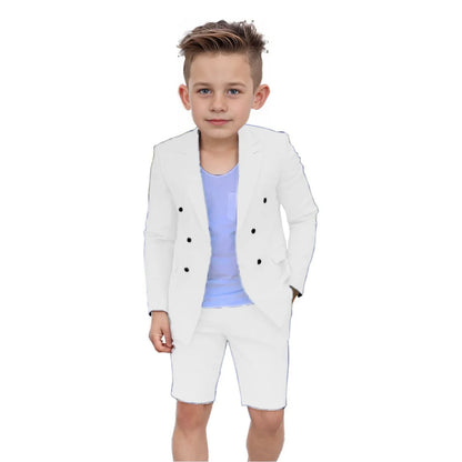 Terno Infantil Slim Fit - Elegância para Festas de Verão