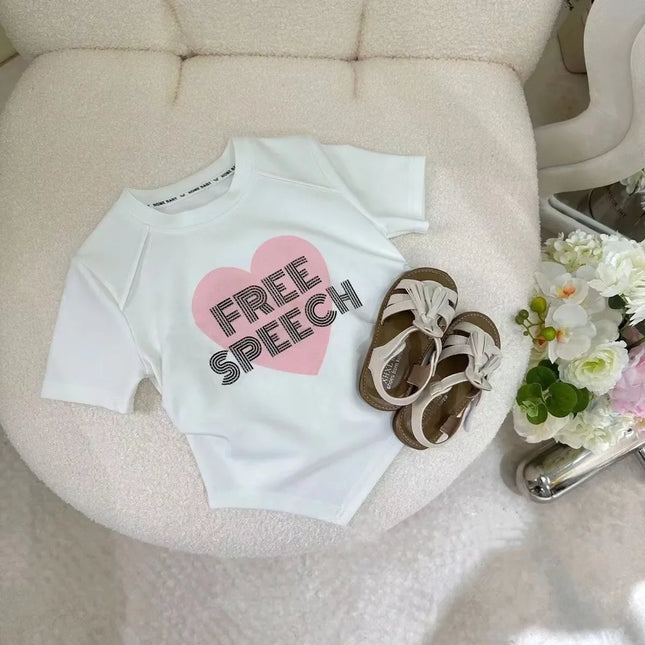 Doce rosa amor feminino manga curta e conjunto de saia elegante, roupas estilo ocidental, verão, novo, 2 peças, 2022