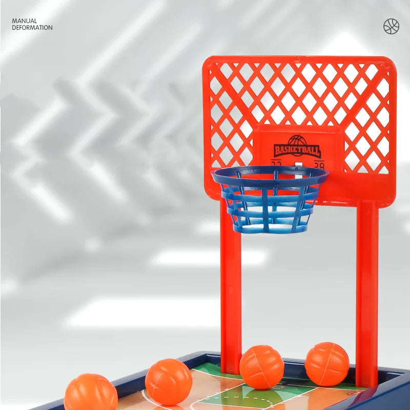 Mini mesa de trabalho jogo tabuleiro basquete hoop dedo máquina tiro festa tabela interativo esporte 2 jogadores jogos bola brinquedos para crianças