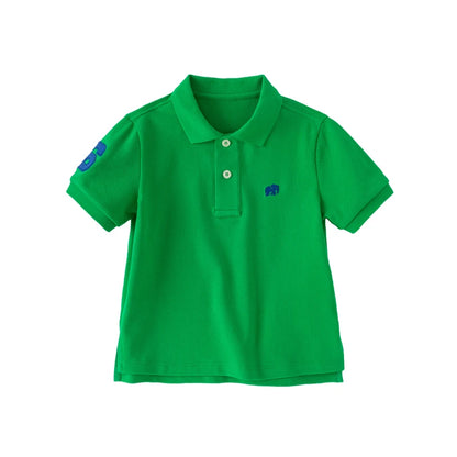 Camisa polo infantil de manga curta, camiseta de algodão para meninos, esporte casual ao ar livre, moda verão, DB2240619, Novo, 2024