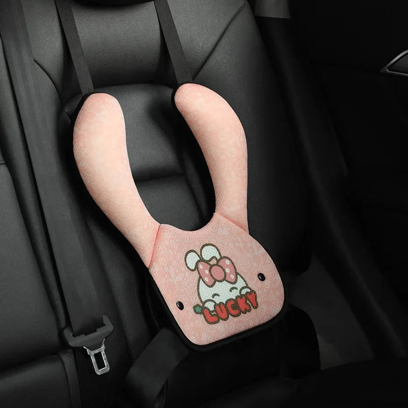 Kids' Shoulder Pad Interior Car Seat Belt Covers, Almofadas de Segurança para Crianças, Peito Ombro Fixação Almofada, Soft Strap Protector