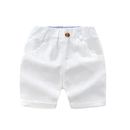 Crianças Britches Slik Algodão Verão Calças Do Bebê Moda Esportes Mid-Short Calças 1 2 3 4 5 6 Anos Crianças Capris Roupas Strides