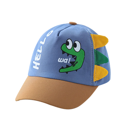 Boné Infantil  com Dinossauro – Ajustável e Proteção Solar 🦖🧢