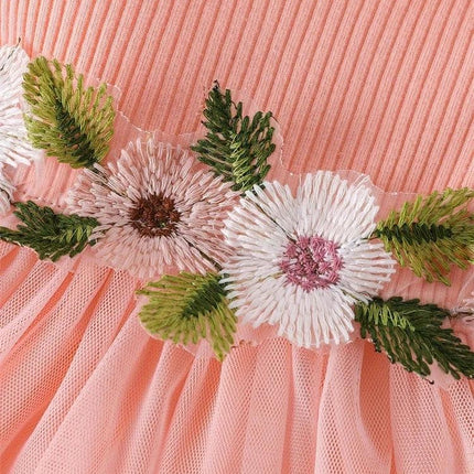 Vestido de renda sem mangas para menina recém-nascida, top curto, com design de flores, cintura, para o verão, para bebê, 2019