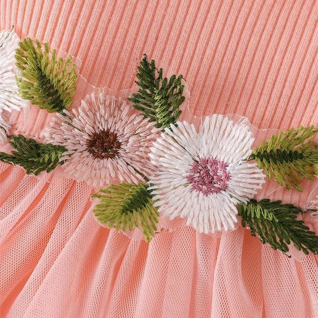 Vestido de renda sem mangas para menina recém-nascida, top curto, com design de flores, cintura, para o verão, para bebê, 2019