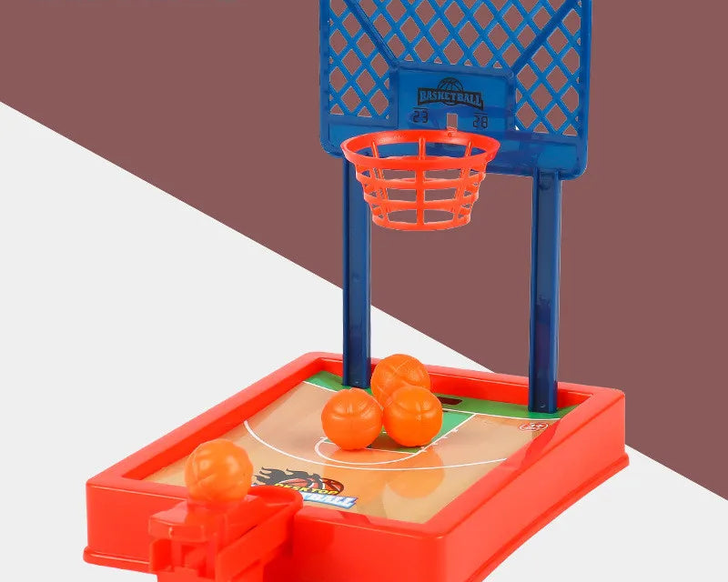 Mini mesa de trabalho jogo tabuleiro basquete hoop dedo máquina tiro festa tabela interativo esporte 2 jogadores jogos bola brinquedos para crianças