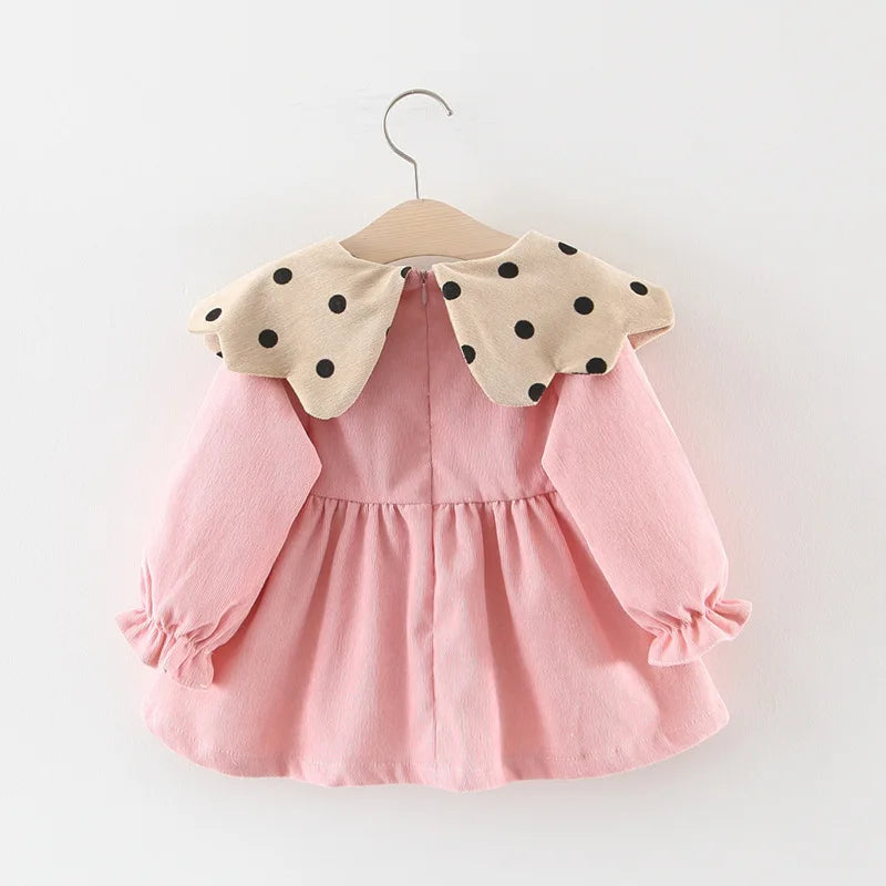 Vestido Infantil Gola Princesa