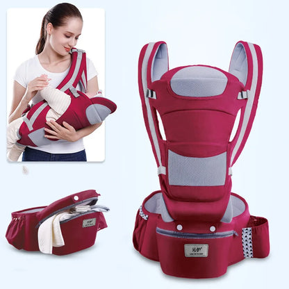 Ergonômico canguru bebê portador com frente enfrentando, envoltório Sling, mochila de viagem, infantil Hipseat, recém-nascido