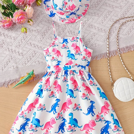 Saia feminina com terno de chapéu, estilo europeu e americano, estilo natalício, conjunto de elegância casual, nova moda, verão
