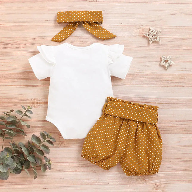 Kit 3 Peças Baby Dots